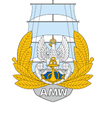 Logo Akademia Marynarki Wojennej im. Bohaterów Westerplatte